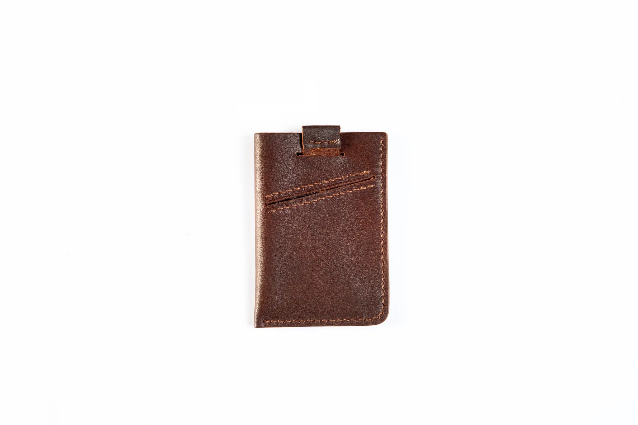 Marcello Leather cardholder in Brown [LC]