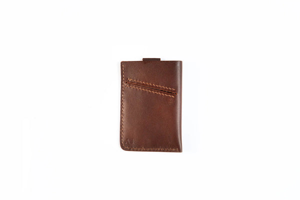 Marcello Leather cardholder in Brown [LC]