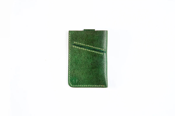 Marcello Leather cardholder in Green [LC]