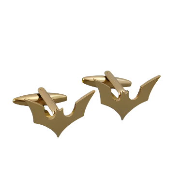 Gold Batman Tribute Cufflinks