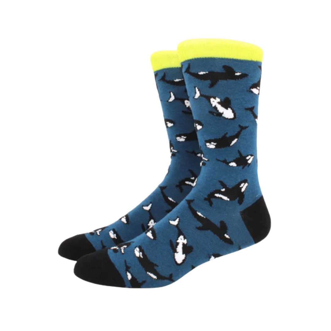 "Everything Whale be ok!" Novelty Socks - AJ