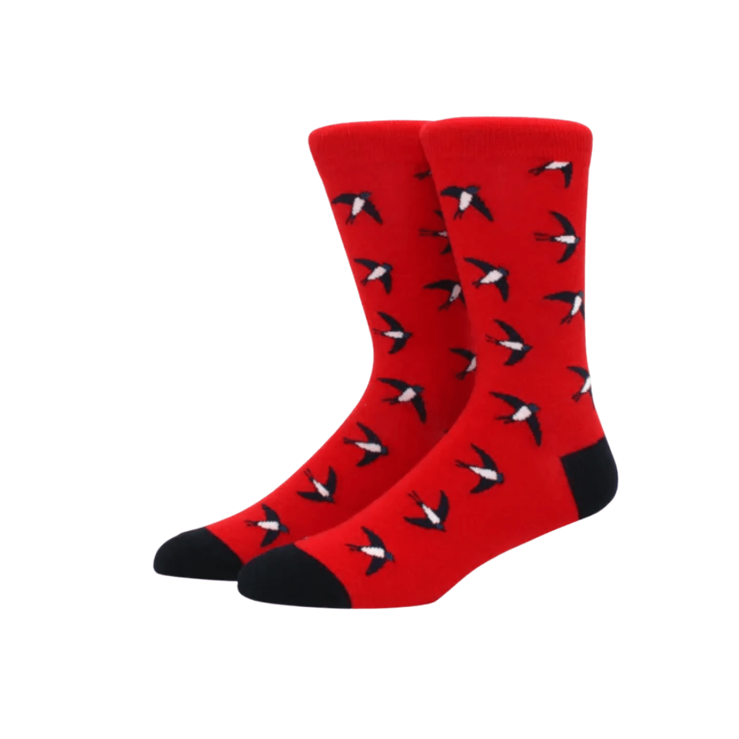 "Im - peck - able!" Novelty Socks - AJ