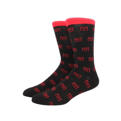 "Shutter Up!" Novelty Socks - AJ