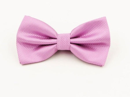 Lilac Textured Bow Tie