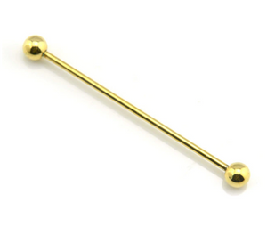 Gold Circle Collar Bar