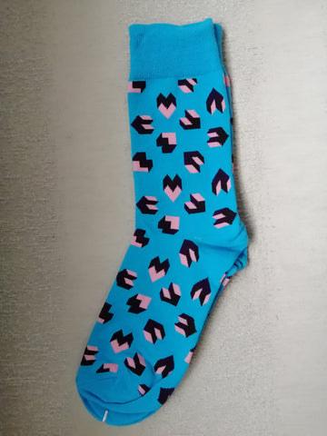 Geometric Heart (2) Socks