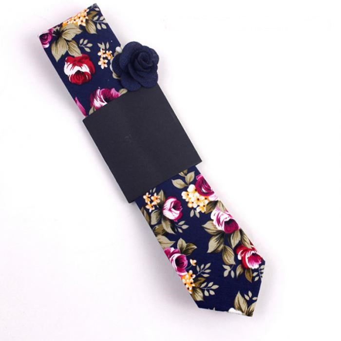 Floral Skinny Tie 27