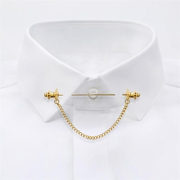 Gold Medieval Collar Bar Chain